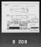 Manufacturer's drawing for Boeing Aircraft Corporation B-17 Flying Fortress. Drawing number 1-19855