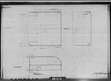Manufacturer's drawing for North American Aviation B-25 Mitchell Bomber. Drawing number 98-531513