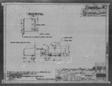 Manufacturer's drawing for North American Aviation B-25 Mitchell Bomber. Drawing number 108-51182_H