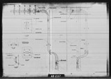 Manufacturer's drawing for North American Aviation B-25 Mitchell Bomber. Drawing number 98-53340