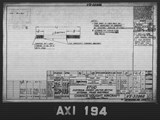 Manufacturer's drawing for Chance Vought F4U Corsair. Drawing number 33962