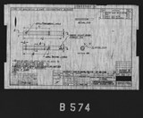 Manufacturer's drawing for North American Aviation B-25 Mitchell Bomber. Drawing number 108-537685