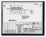 Manufacturer's drawing for Beechcraft AT-10 Wichita - Private. Drawing number 106174