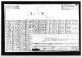 Manufacturer's drawing for Lockheed Corporation P-38 Lightning. Drawing number 196954