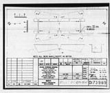 Manufacturer's drawing for Beechcraft Beech Staggerwing. Drawing number D173989