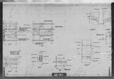 Manufacturer's drawing for North American Aviation B-25 Mitchell Bomber. Drawing number 108-31106