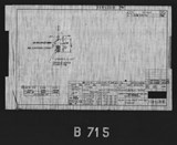 Manufacturer's drawing for North American Aviation B-25 Mitchell Bomber. Drawing number 108-55018