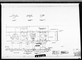 Manufacturer's drawing for North American Aviation B-25 Mitchell Bomber. Drawing number 108-315206