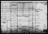 Manufacturer's drawing for North American Aviation B-25 Mitchell Bomber. Drawing number 108-31107