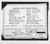 Manufacturer's drawing for Boeing Aircraft Corporation B-17 Flying Fortress. Drawing number 41-9285