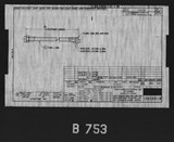 Manufacturer's drawing for North American Aviation B-25 Mitchell Bomber. Drawing number 108-588110