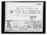 Manufacturer's drawing for Beechcraft AT-10 Wichita - Private. Drawing number 107420