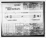 Manufacturer's drawing for Beechcraft Beech Staggerwing. Drawing number D170867