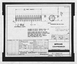 Manufacturer's drawing for Boeing Aircraft Corporation B-17 Flying Fortress. Drawing number 41-8654