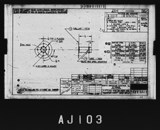 Manufacturer's drawing for North American Aviation B-25 Mitchell Bomber. Drawing number 108-315513