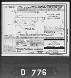 Manufacturer's drawing for Boeing Aircraft Corporation B-17 Flying Fortress. Drawing number 41-9268