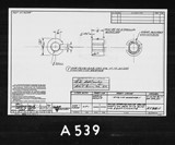 Manufacturer's drawing for Packard Packard Merlin V-1650. Drawing number at9811