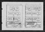 Manufacturer's drawing for North American Aviation B-25 Mitchell Bomber. Drawing number 1D19 1D20