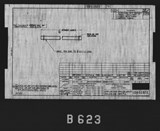 Manufacturer's drawing for North American Aviation B-25 Mitchell Bomber. Drawing number 108-53923