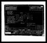 Manufacturer's drawing for Lockheed Corporation P-38 Lightning. Drawing number 192107