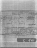 Manufacturer's drawing for Bell Aircraft P-39 Airacobra. Drawing number 33-733-004