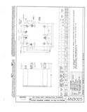 Manufacturer's drawing for Generic Parts - Aviation General Manuals. Drawing number AN3025