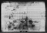 Manufacturer's drawing for North American Aviation B-25 Mitchell Bomber. Drawing number 98-53410