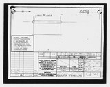 Manufacturer's drawing for Beechcraft AT-10 Wichita - Private. Drawing number 102741