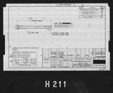 Manufacturer's drawing for North American Aviation B-25 Mitchell Bomber. Drawing number 98-58808