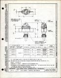 Manufacturer's drawing for Generic Parts - Aviation Standards. Drawing number an3091