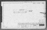 Manufacturer's drawing for North American Aviation B-25 Mitchell Bomber. Drawing number 108-51861