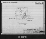 Manufacturer's drawing for North American Aviation B-25 Mitchell Bomber. Drawing number 108-533110