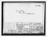 Manufacturer's drawing for Beechcraft AT-10 Wichita - Private. Drawing number 105584