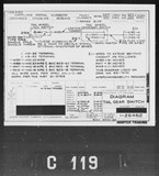 Manufacturer's drawing for Boeing Aircraft Corporation B-17 Flying Fortress. Drawing number 1-26462