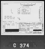 Manufacturer's drawing for Boeing Aircraft Corporation B-17 Flying Fortress. Drawing number 1-28731