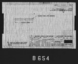 Manufacturer's drawing for North American Aviation B-25 Mitchell Bomber. Drawing number 108-542801