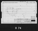 Manufacturer's drawing for North American Aviation B-25 Mitchell Bomber. Drawing number 98-54693