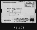 Manufacturer's drawing for North American Aviation B-25 Mitchell Bomber. Drawing number 108-63833