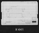 Manufacturer's drawing for North American Aviation B-25 Mitchell Bomber. Drawing number 98-61179