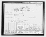 Manufacturer's drawing for Beechcraft AT-10 Wichita - Private. Drawing number 101423