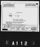 Manufacturer's drawing for Lockheed Corporation P-38 Lightning. Drawing number 194190