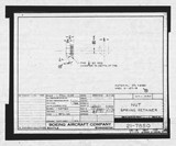 Manufacturer's drawing for Boeing Aircraft Corporation B-17 Flying Fortress. Drawing number 21-7850