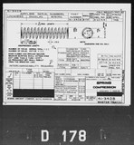 Manufacturer's drawing for Boeing Aircraft Corporation B-17 Flying Fortress. Drawing number 41-3428