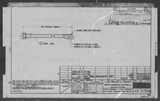 Manufacturer's drawing for North American Aviation B-25 Mitchell Bomber. Drawing number 98-517836