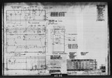 Manufacturer's drawing for North American Aviation B-25 Mitchell Bomber. Drawing number 98-54012