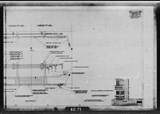 Manufacturer's drawing for North American Aviation B-25 Mitchell Bomber. Drawing number 98-58062