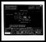 Manufacturer's drawing for Lockheed Corporation P-38 Lightning. Drawing number 191172