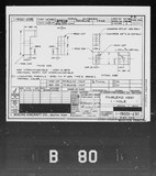 Manufacturer's drawing for Boeing Aircraft Corporation B-17 Flying Fortress. Drawing number 1-19001-235