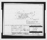Manufacturer's drawing for Boeing Aircraft Corporation B-17 Flying Fortress. Drawing number 41-7649