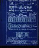 Manufacturer's drawing for Generic Parts - Aviation Standards. Drawing number an705
